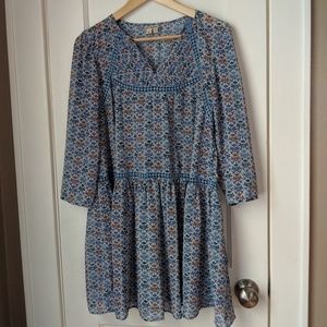Anthropologie Holding horses boho dress